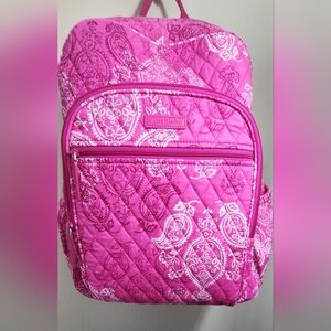 Vera Bradley Pink Quilted Backpack